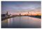 artboxONE Poster 90x60 cm Düsseldorf Städte/Düsseldorf Düsseldorf Skyline 2 - Bild Düsseldorf Skyline Skyline