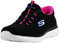 Skechers Women's Skech-Air Dynamight-Fast Sneakers, Black Hot Pink, 7 UK