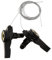 Harilla 1 Paire D'accessoires de Pièces de Vélo de Manette de Vitesse de Vélo en D'aluminium 3X 5/6/7
