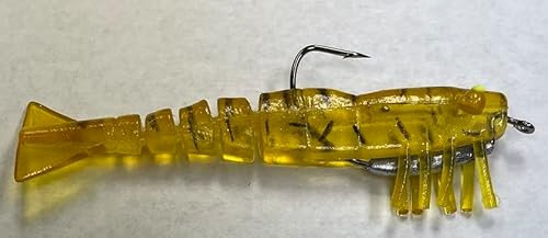 Garnelenköder mit Haken (leuchtend)