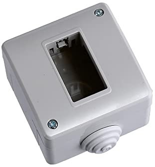 Scatola Porta Frutti Da Esterno, Compatibile Con Bticino Matix (1, Custodia 1P IP40)