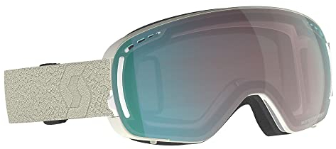 Scott Lcg Compact Goggle Beige - Moderne kompakte Ski- und Snowboardbrille, Größe One Size - Farbe Light Beige - Enhance
