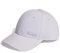adidas Unisex Lightweight Metal Badge Baseball Cap, Silver Dawn/Silver Dawn, S