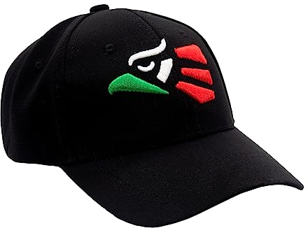 La Sol Imports Mexiko Hüte für Herren Hecho en Mexico Adler Gorras De Mexico Bestickte Kappe, Adler Tricolor, Large