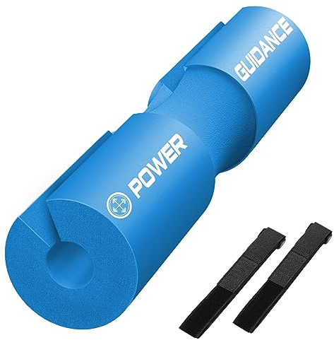POWER GUIDANCE Langhantel Polster Kniebeugen Barbell Squat Pad Ideal für Squats Lunges Hip Thrusts Gewichtheben mehr Fit 50mm Olympic Bars Viele Farben sind verfügbar (4#Blau)