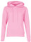 Fruit of the Loom Felpa con cappuccio da donna Classic + sacchetto in tessuto MyShirt, Rosa, S