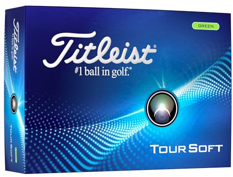 Titleist Tour Soft Golf Ball, Pack of 12