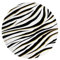 Jesters Party 8pcs Zebra Paper Plates for Party Celebration - 22.6cm Nature Themed Round Party Plates - Disposable Plates for Happy Birthday Decoration, Party Supplies, Fun Table Decorations