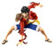 REOZIGN Luffy-Figur, Anime-Figuren, Fighting Monkey D Luffy, 17 cm, Anime-Modell, Spielfigur, Statue, Sammlung, Dekoration, Geschenke