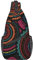 skdjowu American Red Line Whe Baseball Sling Bag Leichte Schulter Brust Crossbody Tasche Wasserdicht Outdoor Rucksack Anti-Diebstahl Crossbody Umhängetasche Turnbeutel, Color245, One size