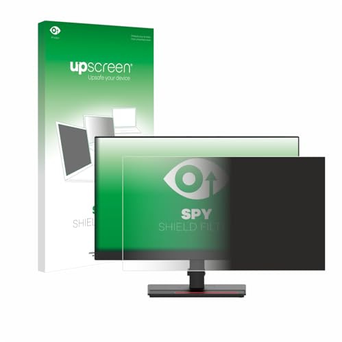 upscreen Blickschutzfilter für Lenovo ThinkVision T24i-30 23,8 | Anti-Spy Displayschutz Made in Germany Privacy Filter Blickschutzfolie Blaulichtfilter Sichtschutz-Folie