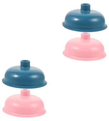 ABOOFAN 2 Set Ventosa per WC Attrezzo Multifunzione Attrezzi Multifunzione Ventose per Water Piccola Testa della Tazza di Fornitura Bagno Gomma da Cancellare 2 Pezzi * 2