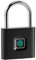 Sicurezza Antifurto Impronte Digitali per Smart Lucchetto Veloce Senza Chiave Ricaricabile USB per Bici Valigia B Smart Lucchetto con App Keyless Serrature Porte App Elettronica Antifurto