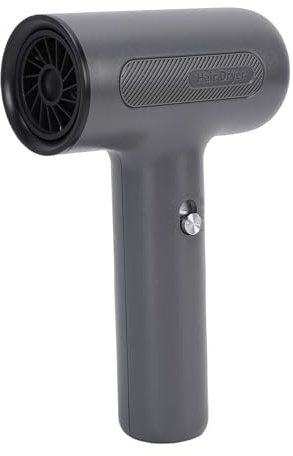 Oreilet Wiederaufladbarer Haartrockner, Aquarell-Luftgebläse, 500 W Bürstenloser Motor, Tragbares Kabelloses Gebläse für Kunststudenten, Bastelbedarf (GRAY)