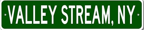 Valley Stream, New York Metal Wall Decor City Limit Sign