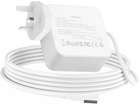 Mac Book Pro Charger 60W, Replacement L-Tip Power Adapter Charger | Compatible with Mac Book 11&13 Inch Before 2012(2009 2010 2011 2012Mid),Models A1369 A1343 A1290