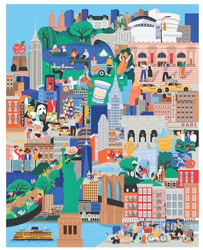 Ridley's | New York, New York! City Life 1000 pieces | Jigsaw Puzzle | Ages 14+