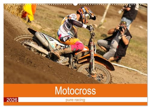 Motocross 2026 (Wandkalender 2026 DIN A2 quer), CALVENDO Monatskalender: Actionreich und spektakulär (CALVENDO Sport)