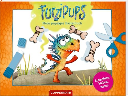 Mein pupsiges Bastelbuch: Schneiden, kleben, malen (Furzipups)