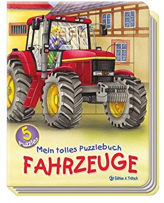 Mein tolles Puzzlebuch - Fahrzeuge: 5 Puzzles