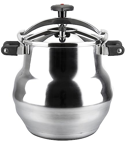 Magefesa Alustar - Olla Express Profesional de 22 Litros, Fabricada en Aluminio, Apta para Gas, Vitrocerámica y Eléctrica, 3 Sistemas de Seguridad