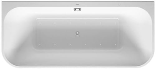 Duravit DU Whirlwanne Happy D.2 1800x800mm Vorwand, mit Acrylvkl. Combi E, weiß