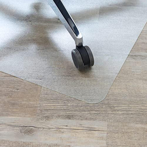 Bodenschutzmatte PET Allergiker geeignet transparent PVC Vinyl frei 2,0 mm stark (120 x 150 cm)