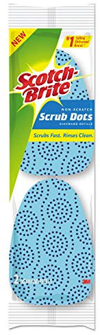 Scotch-Brite Scrub Dots Non-Scratch Dishwand Refill (14 Refills Total)