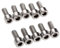 TIANTIAN 10PCS Silver M5*10MM Torx Inner Hexagon Stainless Steel Bike Bottle Cage Bolts