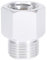 Zylinder Adapter Homebrewing Bier Soda Regler Fass Silber Hausgemachte Soda CO2 Zubehör