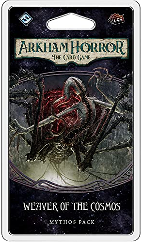 Fantasy Flight Games , Arkham Horror The Card Game: Mythos Pack - 5.6. Weaver of The Cosmos, Card Game, Ages 14+, 1 to 4 Players, 60 to 120 Minutes Playing Time