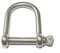 Grillo dritto in acciaio inox A4 extra large Ø 12 mm INOX A4