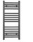 Myhomeware Anthracite Grey Heated Bathroom Towel Rail Radiator For Central Heating Elegant Designer In UK (400mm x 800mm (h))