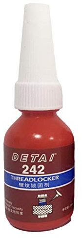 Frein Filet Bleu Résistance Moyenne, Frein-Filet Lo-ctite Adhésif Anaérobie Ferme Fuites, Colle Anaérobie Bloc Écrou pour Le Collage De Diverses Vis Métalliques