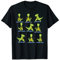 T-Rex Yoga Funny T-Rex In Yoga Posen Meditation T-Shirt