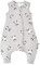 Chilsuessy Baby Schlafsack mit Füße 2.5 Tog Ganzjahres Schlafsack (CPC-Zertifizierung) Baby Schlafsäcke Babyschlafsack mit Beinen für Säugling Kinder, Hellgrau Panda, 70cm/Baby Höhe 80-90cm