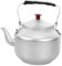 Kichvoe Tetera Metalica Tetera con Filtro De Té Tetera Calentador De Agua Tetera Casera De Té Hervidor De Agua Conveniente Tetera De Camping Hirviendo Café Filtrar Aleación De Aluminio