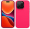 kwmobile Case for iPhone 15 Pro Max Case - Soft TPU Silicone Cover - Neon Pink