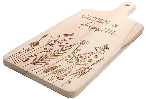 Spruchreif | Deko-Brotzeitbrett aus Holz | Holzbrett mit Gravur | Schneidebrett mit Griff | Brotzeitbrett mit Spruch | Käseplatte | Jausenbrett | Brotbrett | Schneidebrett aus Holz zum Aufhängen