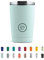 Cool Bottles - Vaso Térmico de Acero Inoxidable 330 ml - Pastel Sky - Tapa Hermética - Vaso para Café - Bebidas Frías 10 horas y Calientes 5 horas - Libre de BPA