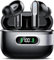 Ear Buds Wireless Earbuds, Bluetooth 5.3 Headphones with 4 ENC Mics, Wireless Headphones In Ear with 42H Playback LED Display, Deep Bass Stereo Sound, Touch Control, IPX7 Waterproof Earphones
