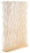 CREEDWOOD SÉPARATEUR DE PIÈCES Kinki | 110x70x17cm, Osier | Branche Séparation de pièce, paravent, cloison décorative, cloison Mobile, élément décoratif en Osier | Couleur: Blanchi