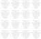 LT Easiyl Lot de 30 clips de garniture de portière de voiture 6995 x 3 compatibles avec Peugeot Compatible avec Expert