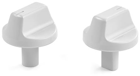 WJ12X24802 Air Conditioner Knob Replacement for GE Air Conditioner Parts, AHEC05ACQ1 AHEC05ACW1 Appliance Knob for GE Window Air Conditioner 2 Pcs
