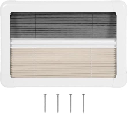 JOROBURO Plissee-Innenfenster für Wohnmobile, 71,1 X 50,8 cm, Praktische Bedienung, Plissee-Sichtschutzrollo, Wohnmobil-Fensterjalousien, Plissee-Rollos für Wohnmobil, Wohnmobil, Anhänger, Wohnmobil