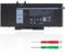 KXRSII 68Wh 4GVMP Batterie pour Dell Latitude 5400 5500 Inspiron 7590 7591 7791 2-in-1 Precision 3540 Series P84F P84F001 P42E P42E001 P98G001 P80F001 RF7WM C5GV2 H82T6 1V1XF R8D7N 7.6V