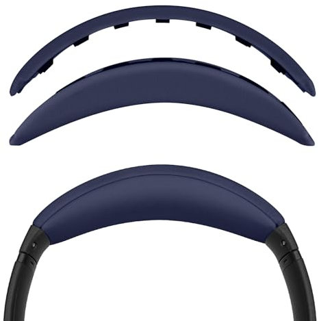Geekria Headband Pad Compatible with Bose QuietComfort 35 ii Gaming, QC35II/QC35/QC45/QC SE Headphones, Replacement Band Repair Part (Dark Blue)