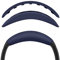 Geekria Diadema compatible con auriculares Bose QuietComfort 35 ii Gaming, QC35II/QC35/QC45/QC SE, pieza de reparación de banda de repuesto (azul oscuro)