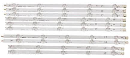 CACVGVMGTW Kit de 5 Tiras de LED aptas for LG TV LC420DUE 42LN519C 42LN575S 42LA620S 42LN578 42LN613V 42LN540S LC420DUE