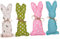 MAGICLULU 4 Stück Osterhasen Kinderspielzeug Stoffhasen Stofftier Ornamente Für Kinder B Spielzeug Hasenspielzeug Für Kinder Stoff Osterhasen Kaninchen Stoffspielzeug